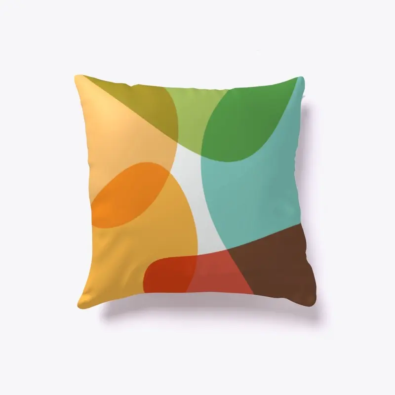 Art Abstrait Original Pillow